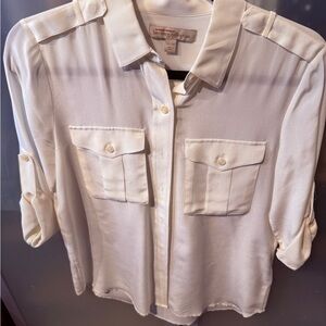 Banana Republic Heritage Collection Ivory Blouse